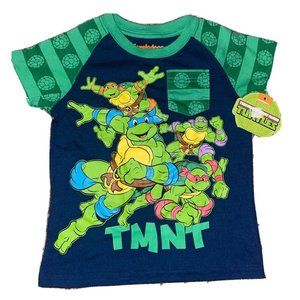 Nwt Nickelodeon Teenage Mutant Ninja Turtles Toddler T-shirt SIZE 3T/ Toddler